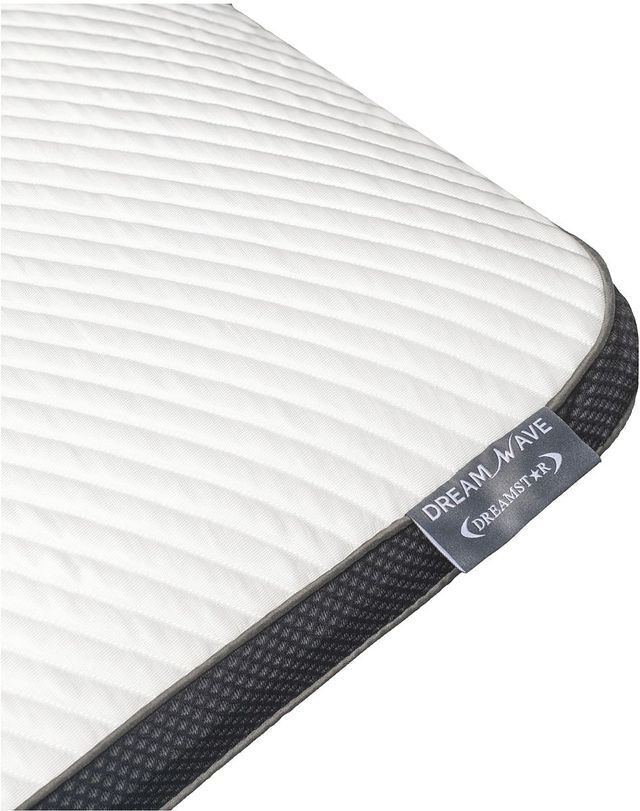 Dream Star Bedding DreamWave Collection Charcoal 5.5" Queen Pillow-3