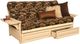 Kodiak Furniture Phoenix Peter's Cabin/Antique White Saddle Full Storage Futon with Mattress-0