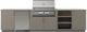Urban Bonfire® Taïga 36 135" Clay Outdoor Kitchen-0
