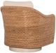 Century® Curate Pompano Flax/Natural Swivel Lounge Chair-1