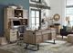 aspenhome® Harper Point Bleached Khaki 66" Executive Desk-1