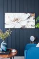 A & B Home Gold/White Wendy Hand Painting Wall Art-4
