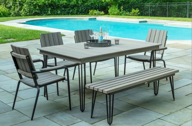 Seaside Casual HIP Stackable Dining Side Chair-1