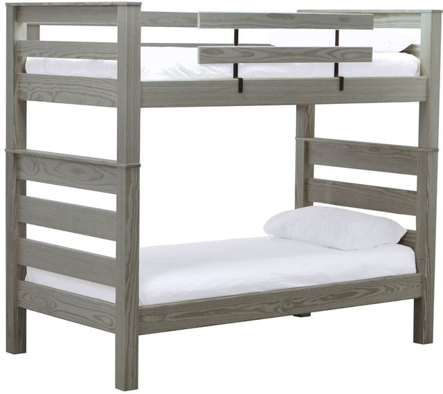 Crate Designs™ Furniture TimberFrame Storm Twin XL/Twin XL Bunk Bed-0