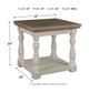 Signature Design by Ashley® Havalance Gray/White End Table-3