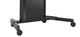 Chief® Fusion® Large Black Dynamic Height Adjustable Mobile Cart-1