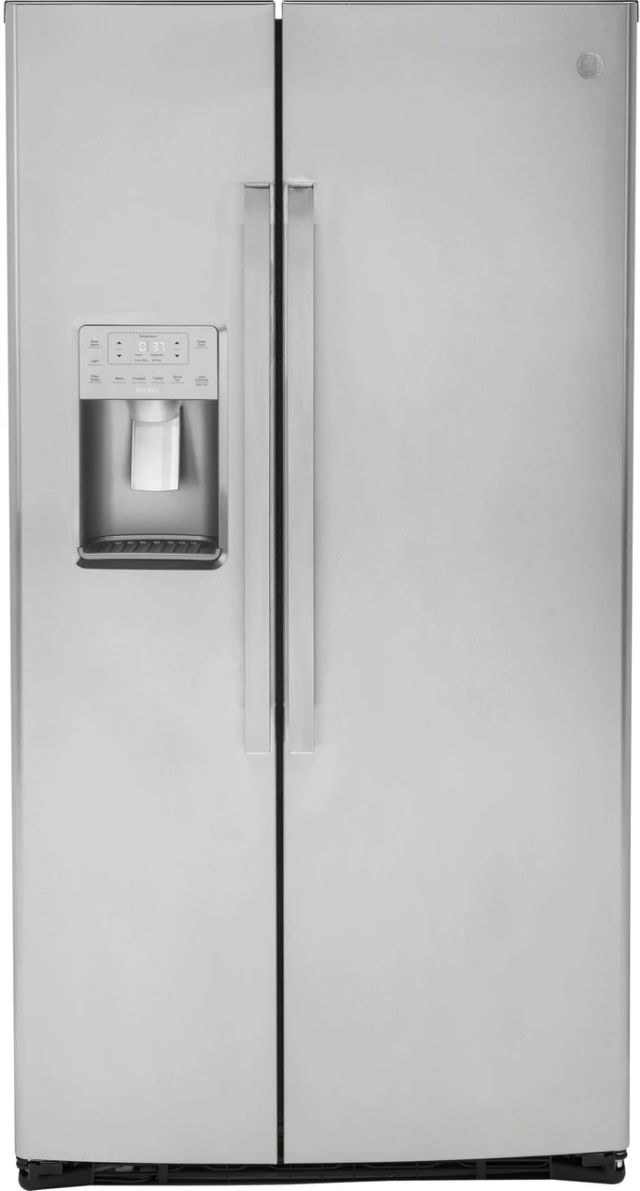 GE Profile™ 36'' 25.3 Cu. Ft. Fingerprint Resistant Stainless Steel Side-by-Side Refrigerator-0