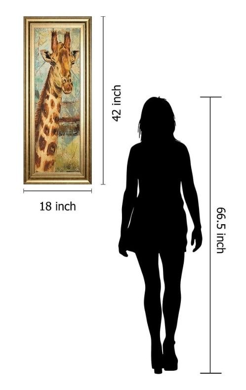 Classy Art New Safari on Teal I by Patricia Pinto Wall Art-2