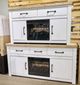 Signature Design by Ashley® Savonport Brown/White LG TV Stand with Fireplace Option-1