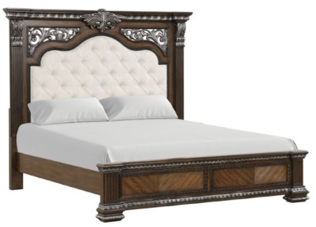 Furniture of America® Promenade Espresso Eastern King Panel Bed-0