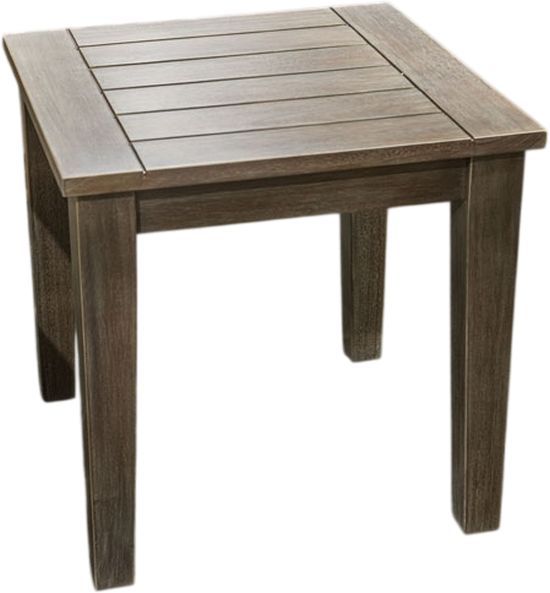 Signature Design by Ashley® Adams Lane Beige/Dark Brown Square End Table-0