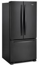 Whirlpool® 33" 22.1 Cu. Ft. Black Freestanding French Door Refrigerator-1