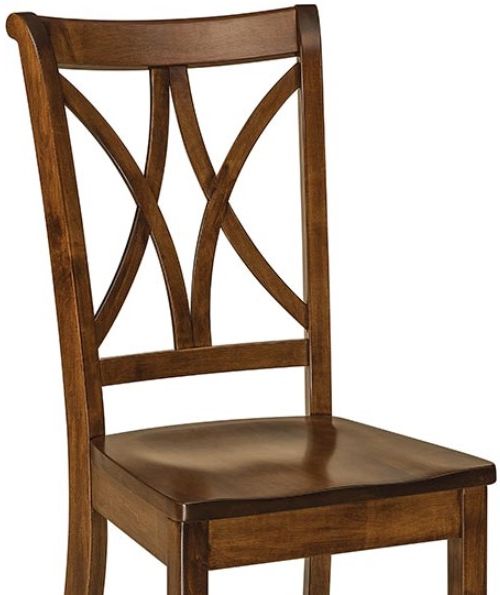 Urban Collections by Yutzy Woodworking Callahan Brown Dining Side Chair-1