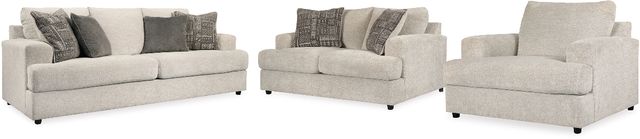 Signature Design by Ashley® Soletren 3-Piece Stone Living Room Seating Set-0