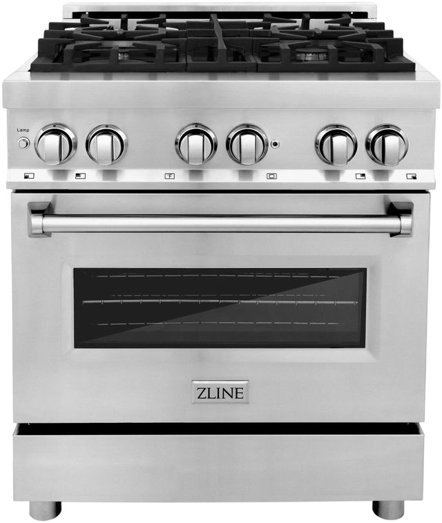 ZLINE Legacy 30" Stainless Steel Pro Style Dual Fuel Range-0