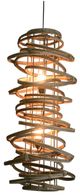 Dovetail Furniture Zedar Natural Rattan Pendant Light-0