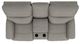 La-Z-Boy® Trouper Charcoal Manual Reclining Loveseat with Console-4