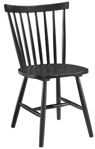Coaster® Hollyoak Black Side Chair-0