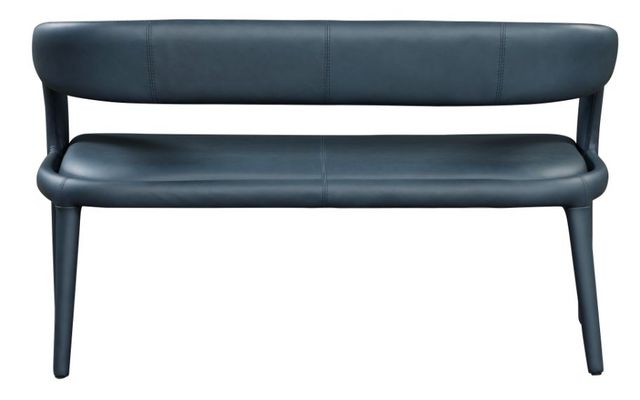 Meridian Furniture Sylvester Navy Bench-1