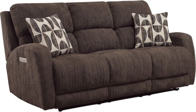 HomeStretch Norah Clove Power Reclining Sofa-0