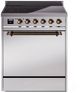 Ilve® Nostalgie II Series 30" Stainless Steel Pro Style Induction Range-0
