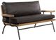 Furniture of America® Santiago Dark Gray Loveseat-0