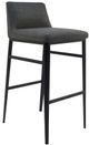 Moe's Home Collection Baron Charcoal Grey Barstool-3