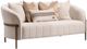 Michael Amini® Lisbon Matte Bronze Loveseat-1