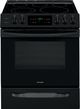 Frigidaire® 30" Black Free Standing Electric Range-0