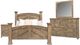 Vintage Furniture Cheyenne 4-Piece Queen Panel Bedroom Set-0