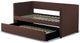 Mazin Furniture Therese Chocolate Daybed With Trundle-3
