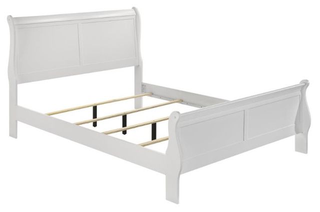 Coaster® Louis Philippe 5-Piece White Eastern King Bedroom Set-1
