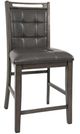 Jofran Inc. Manchester Gray Upholstered Counter Stool-0