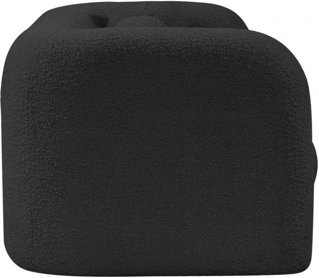 Meridian Furniture Emory Black Boucle Fabric Loveseat-2