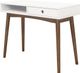 Coaster® Bradenton White/Walnut Writing Desk-0