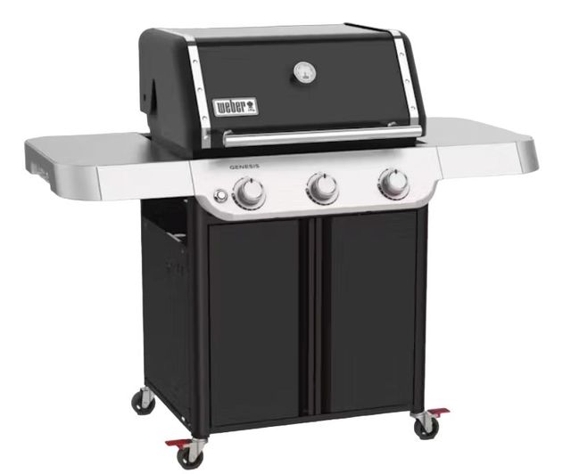 Weber® Grills® Genesis E-315 3-Burner Black Freestanding Liquid Propane Gas Grill-1