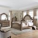 Liberty Furniture Carlisle Court 4-Piece Chestnut Queen Poster Bedroom Set-4