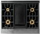 Viking® 7 Series 36" Spiced Cider Pro Style Dual Fuel Range with Griddle-4