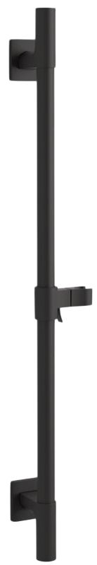 KOHLER® Awaken® Matte Black 30" Deluxe Slide Bar-0