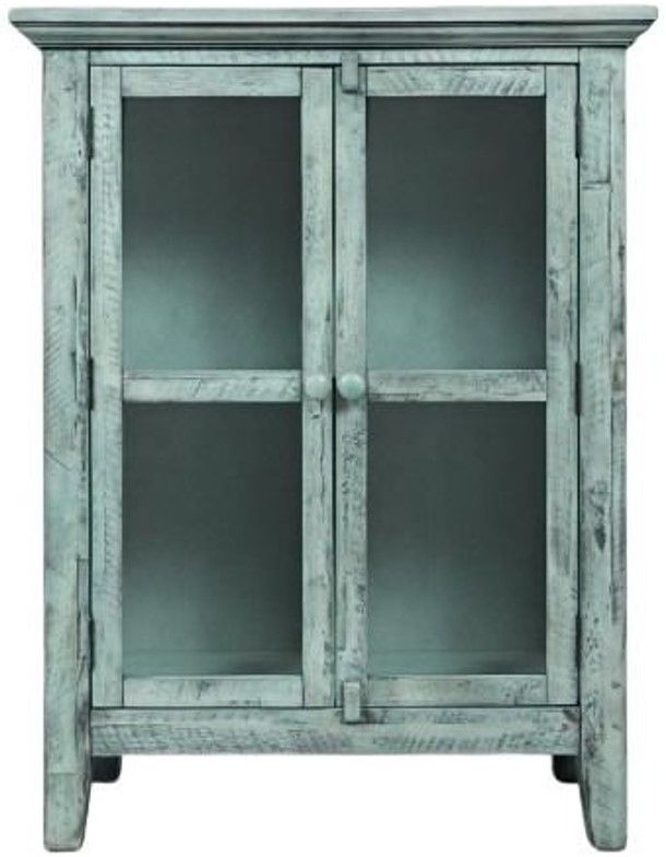 Jofran Inc. Rustic Shores Surfside 2-Door Accent Cabinet-1