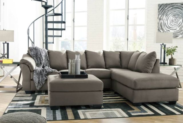 Signature Design by Ashley® Darcy 3-Piece Cobblestone Living Room Seating Set-3