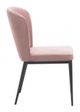 Zuo® Tolivere Pink Dining Chair-2