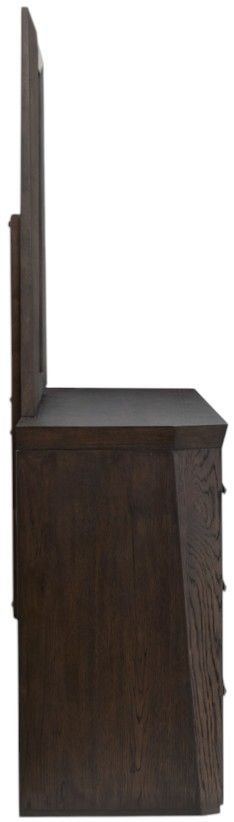 Magnussen Home® Tauren Coffee Bean Brown Double Drawer Dresser-4