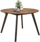 Mazin Furniture Beane Two-Tone Round Dining Table-0