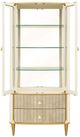 Michael Amini® Scotts Square Light Champagne Display Cabinet-3