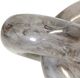 Harp & Finial® Knot Black/White Sculpture-2