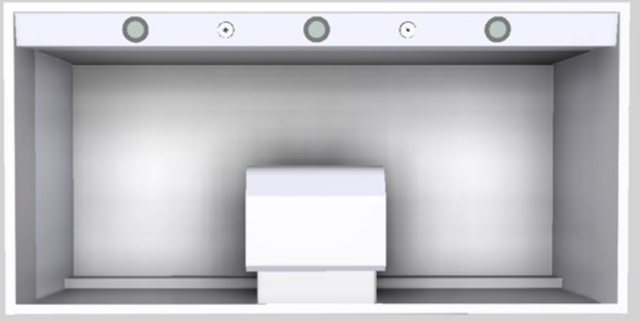 Vent-A-Hood® Designer Series 48" White Wall Mounted Range Hood-1