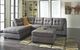 Benchcraft® Maier Charcoal Oversized Accent Ottoman-2