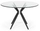 VIG Furniture Modrest Black/Clear Dining Table-0