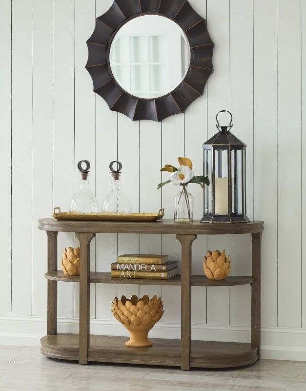 Hammary® Marsham-Hamilton Brown Sofa Table-1